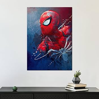 Amazon.com: Displate Metal Poster Marvel - Spiderman Game
